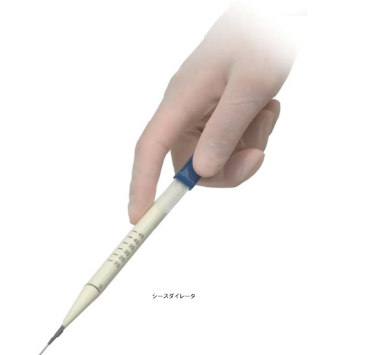 シースダイレータを用いたIntroducer変法 イディアルPEGキット